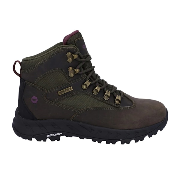 Hi-Tec Dam/Dam Euro Trail Stövlar 8 UK Khaki Grön Khaki Green 8 UK