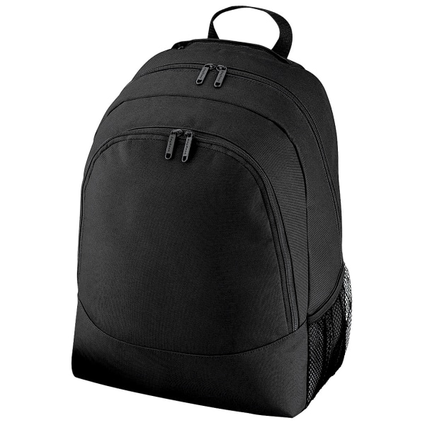 BagBase Plain Universal Ryggsäck / Ryggsäck Bag (18 liter) En Black One Size