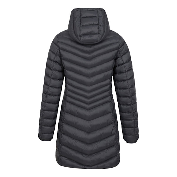 Mountain Warehouse Dam/Dam Florence Lång Vadderad Jacka 6 Black 6 UK