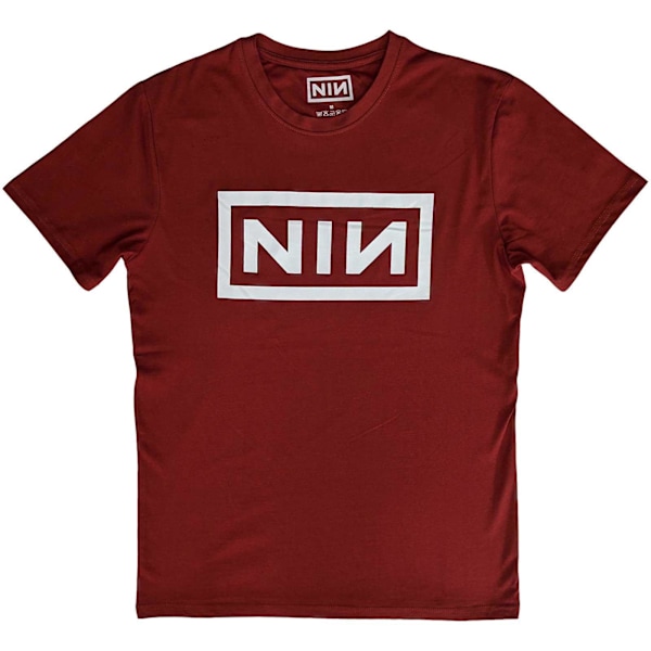 Nine Inch Nails Unisex Adult Classic Logo T-Shirt M Röd Red M