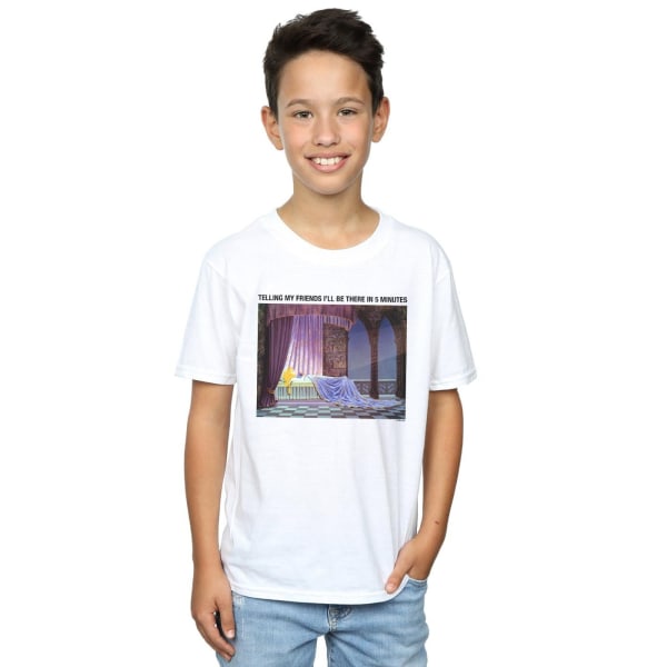 Disney Boys Sleeping Beauty I´ll Be There In 5 T-shirt 7-8 år White 7-8 Years