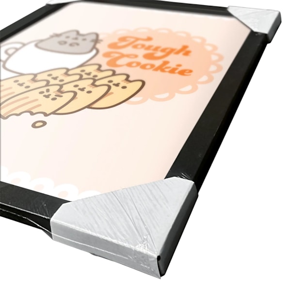 Pusheen Tough Cookie Inramad Poster 40cm x 30cm Flerfärgad Multicoloured 40cm x 30cm