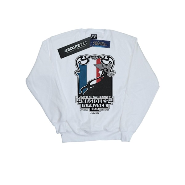 Fantastic Beasts Girls Magiques De La France Sweatshirt 12-13 År White 12-13 Years