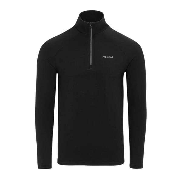 Nevica Herr Zip Neck Raglan Athletic Top M Svart Black M