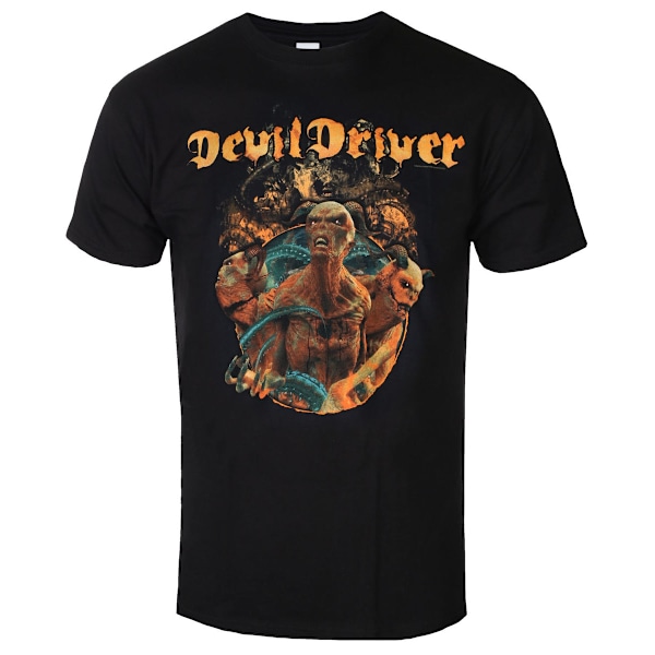 DevilDriver Unisex Vuxen Keep Away From Me Ryggtryck Bomulls T-shirt Black M