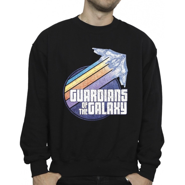 Guardians Of The Galaxy Märken Rocket Sweatshirt XL Svart Black XL