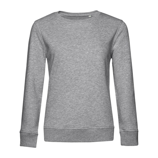 B&C Dam/Damtröja Inspire Crew Neck Tröja Storlek 16 UK Heather Grey Heather Grey 16 UK
