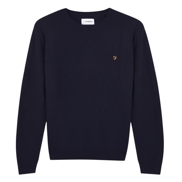 Farah Herr Logotyp Bomullströja M True Navy True Navy M