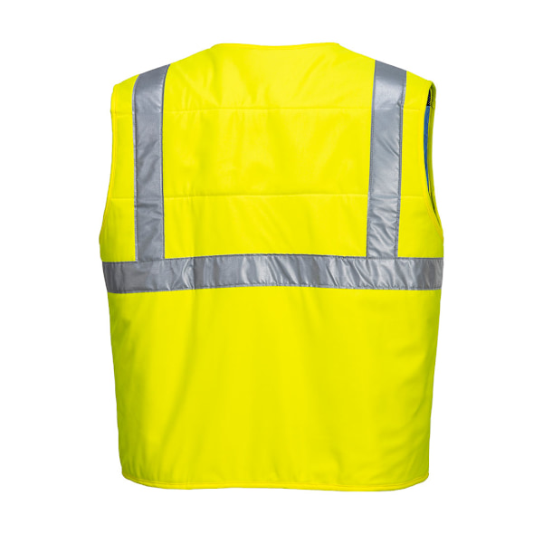 Portwest Unisex Vuxen Hög Synlighet Kylväst S-M Gul Yellow S-M