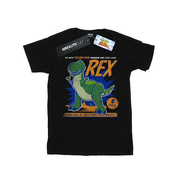 Disney Boys Toy Story 4 Rex Terrifying Dinosaur T-Shirt 5-6 år White 5-6 Years