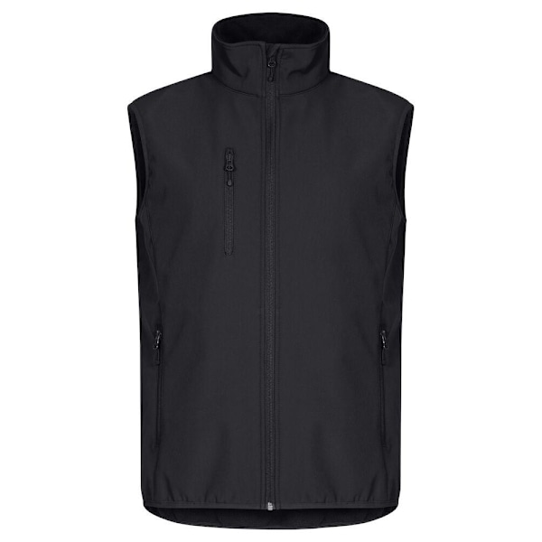 Clique Klassisk Soft Shell Jacka Herr L Svart Black L