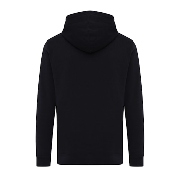 Iqoniq Unisex Vuxen Rila Återvunnen Bomull Lättvikts Hoodie XS Black XS