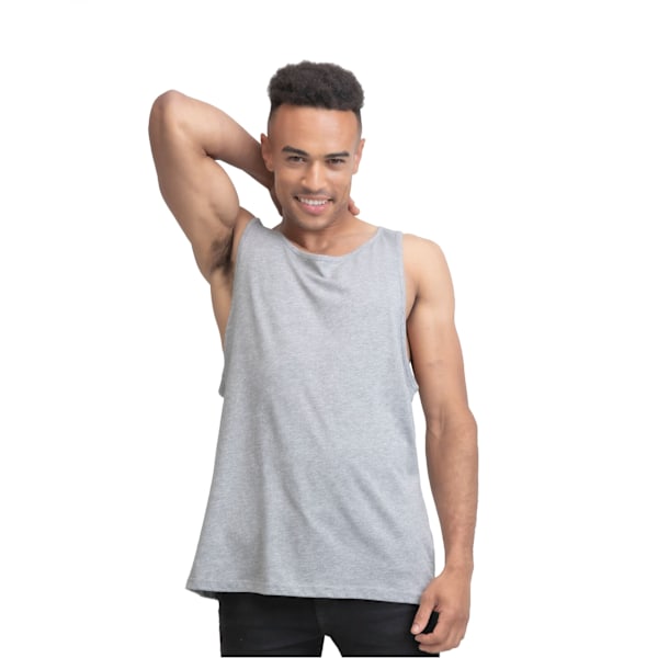 Mantis herr drop arm hål väst S Heather Grey Melange Heather Grey Melange S