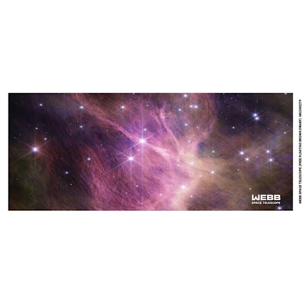 Webb-rymdteleskopet Flytande Brun dvärg Mugg En Storlek Lila Purple/White One Size