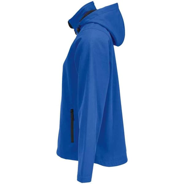 SOLS Dam/Dam Race Hooded Soft Shell Jacka M Royal Blue Royal Blue M