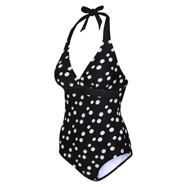 Regatta Dam/Kvinnor Flavia Polka Dot Baddräkt 10 UK Black/White 10 UK