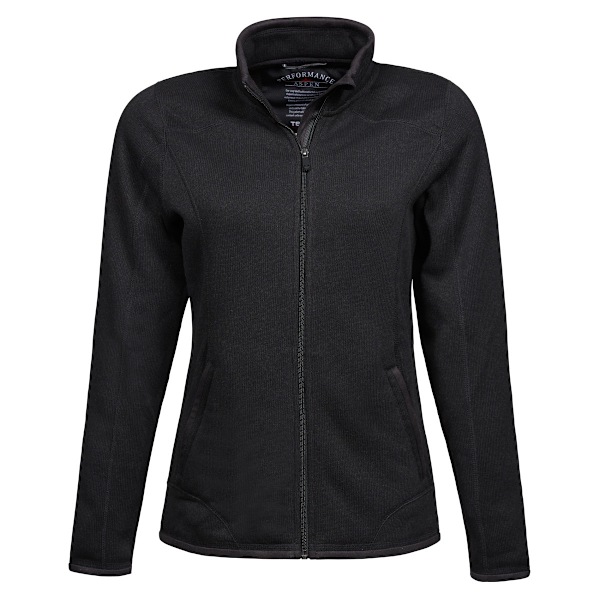 Tee Jays Dam/Kvinnor Full Zip Aspen Jacka L Svart Black L