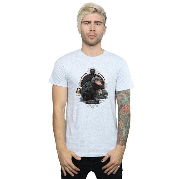 Fantastiska vidunder Mäns Baby Nifflers T-shirt M Sports Grey Sports Grey M