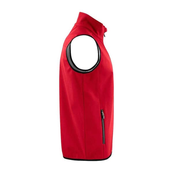 Printer Herr Trial Softshell Body Warmer XXL Röd Red XXL