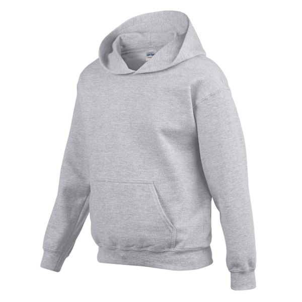 Gildan Childrens/Kids Heavy Blend Hoodie 12-13 år Sports Grey Sports Grey 12-13 Years