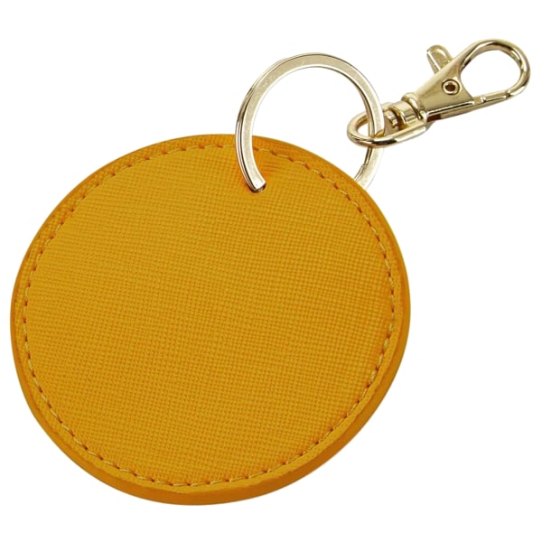 Bagbase Boutique Circular Key Clip One Size Senap Gul Mustard Yellow One Size