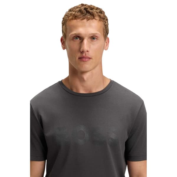 Boss Herr Future Regular T-Shirt M Mörkgrå Dark Grey M