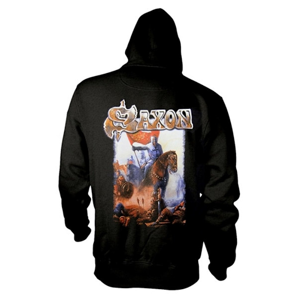 Saxon Unisex Vuxen Crusader Hoodie M Svart Black M