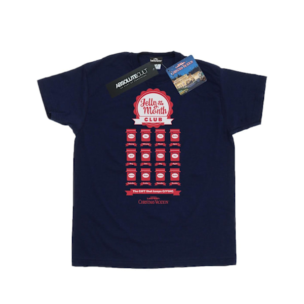 National Lampoon's Christmas Vacation Herr Jelly Club T-shirt X Navy Blue XL
