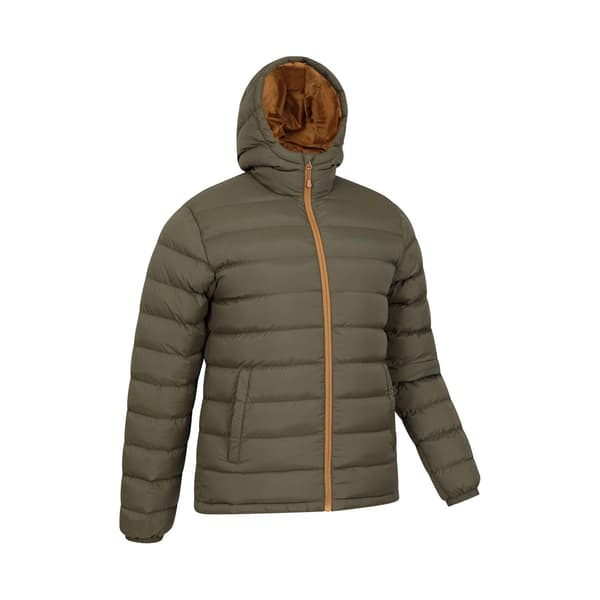 Mountain Warehouse Mens Seasons II Padded Jacket M Green Green M