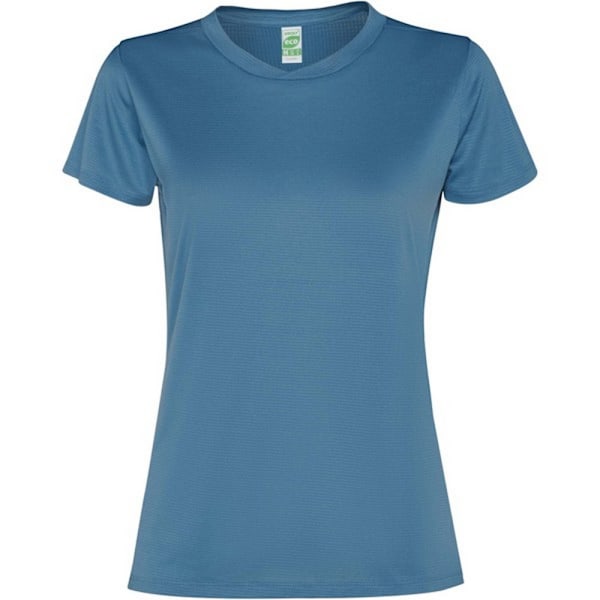Roly Dam/Kvinnor Slam Kortärmad Sport T-shirt M Storm Blå Storm Blue M