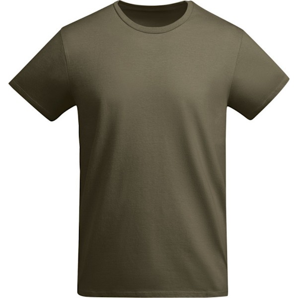 Roly Breda T-shirt för barn 5-6 år Militärgrön Military Green 5-6 Years