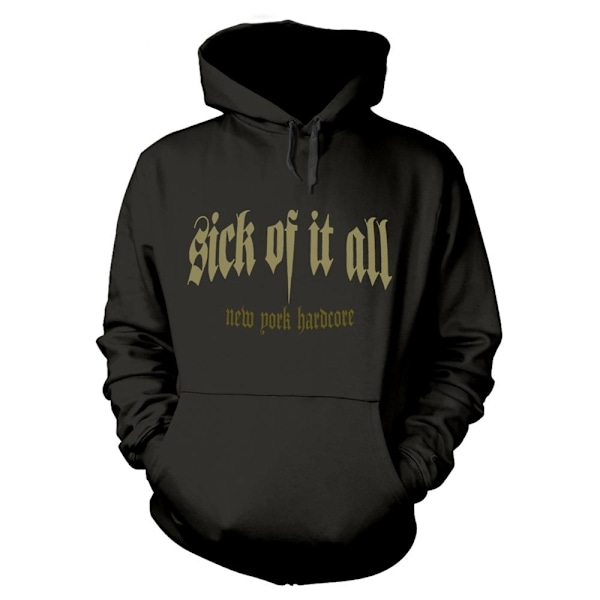 Sick Of It All Unisex Vuxen New York Hardcore Panther Hoodie M Black M