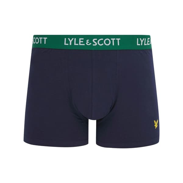 Lyle & Scott Herr Barclay Boxershorts (3-pack) S Blå/Grön Blue/Green/White S