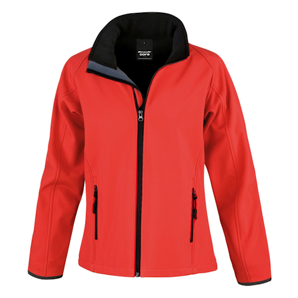 Result Core Dam/Dam Soft Shell Jacka XS Röd/Svart Red/Black XS