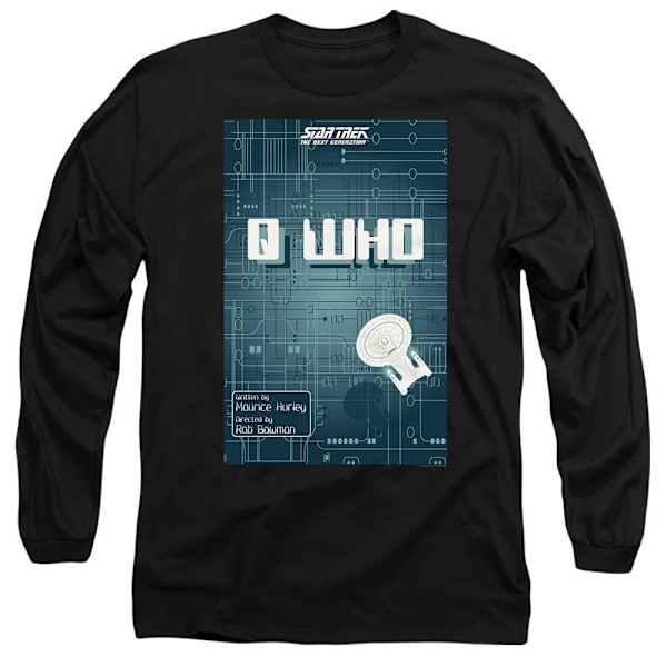 Star Trek Unisex Vuxen The Next Generation Säsong 2 Avsnitt 16 Black L