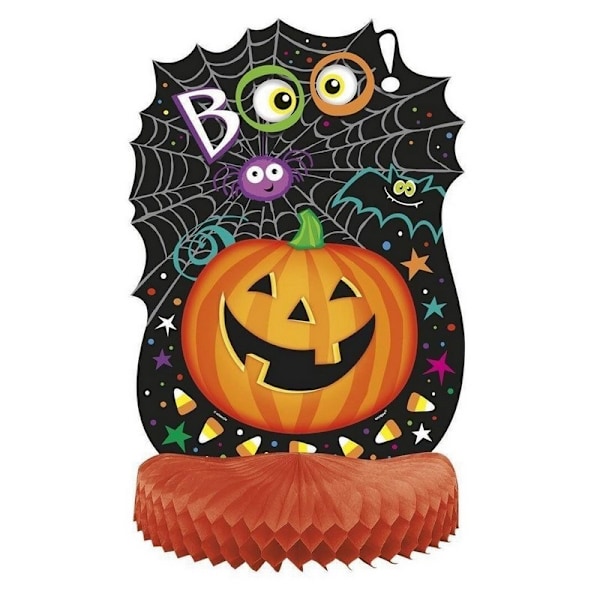 Unik festpumpa kompisar bikakes Halloween bordsdekoration Black/Orange One Size