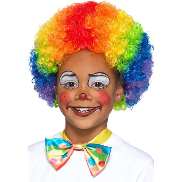 Smiffys Barn/Barn Clown Peruk One Size Flerfärgad Multicoloured One Size