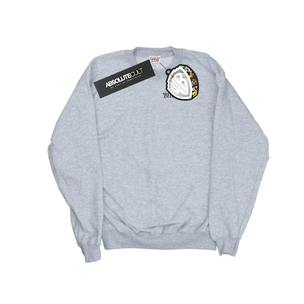 Looney Tunes Mens Beep Beep Brösttryck Sweatshirt 5XL Sport Sports Grey 5XL