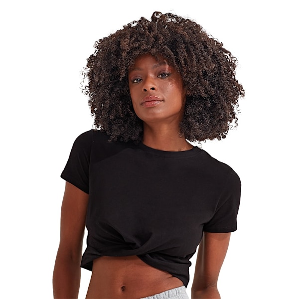 TriDri Dam/Dam Twisted Crop Top M Svart Black M