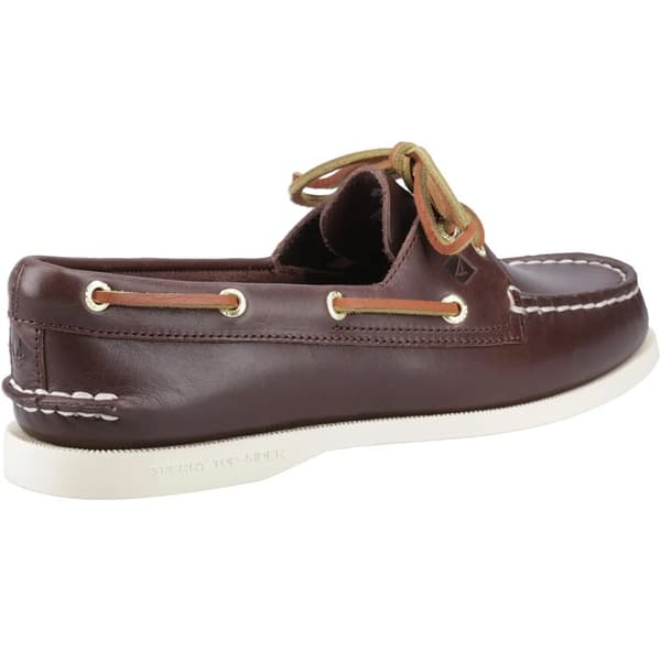 Sperry Herr Autentiska Båtskor i Läder med 2 Öljetter 9 UK Brun Brown 9 UK