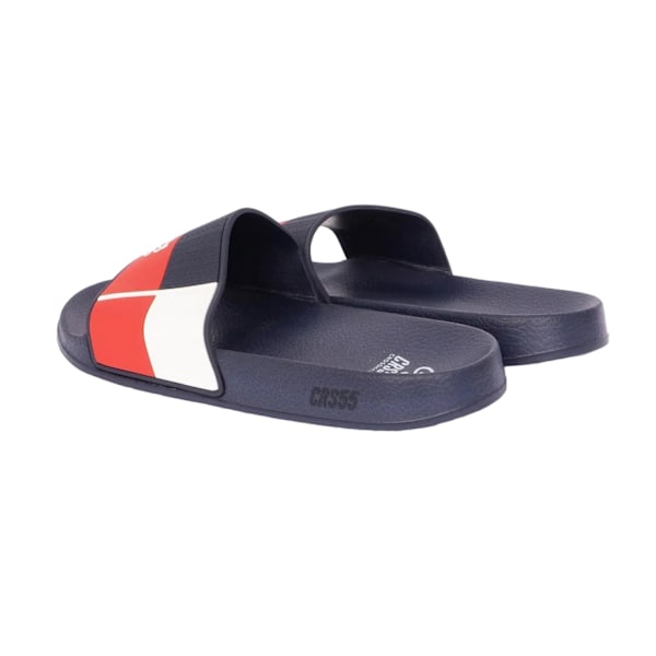 Crosshatch Mens Rentrays Sliders 6 UK Röd/Marinblå Red/Navy 6 UK