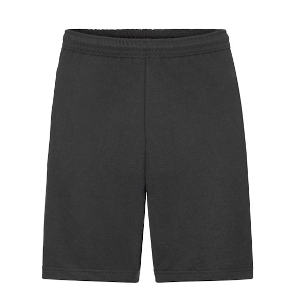 Fruit of the Loom Unisex Lättviktsshorts L Svart Black L