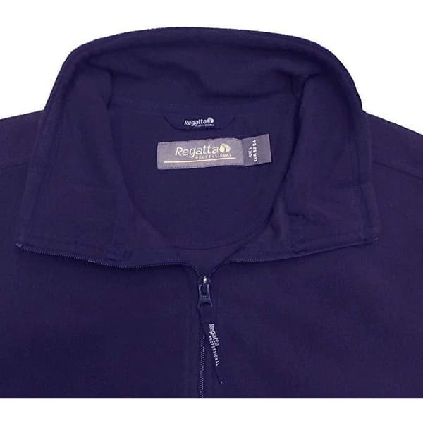 Regatta Herr Plain Micro Fleece Full Zip Jacka (Layer Lite) M Dark Navy M