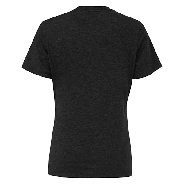 Bella + Canvas Dam/Damer Heather Jersey Relaxed Fit T-Shirt Black S