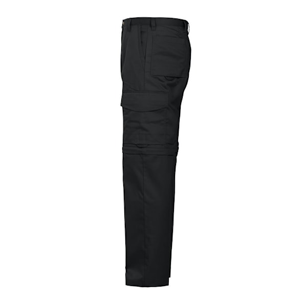 Projob Herr Zip-Off Cargo Byxor 38T Svart Black 38T