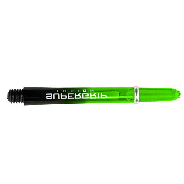 Harrows Supergrip Fusion Dart Stem (3-pack) M Svart/Grön Black/Green M