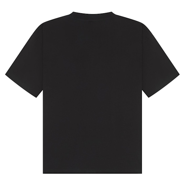 Casual Classics Unisex Vuxen Kammad Ringspunnen Bomull Boxig Oversize Black M