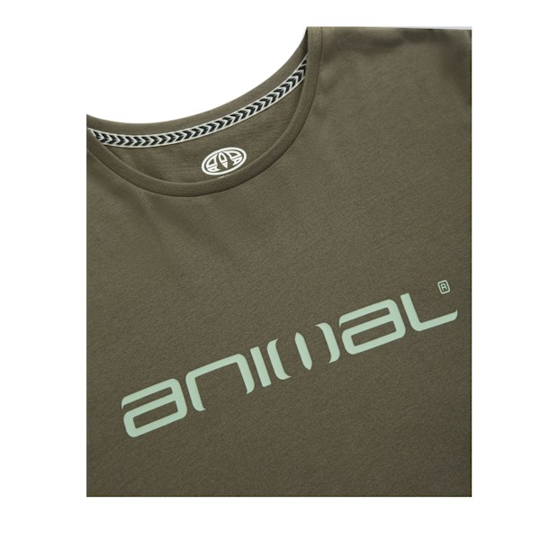 Animal Mens Classico Organic T-Shirt XL Grön Green XL