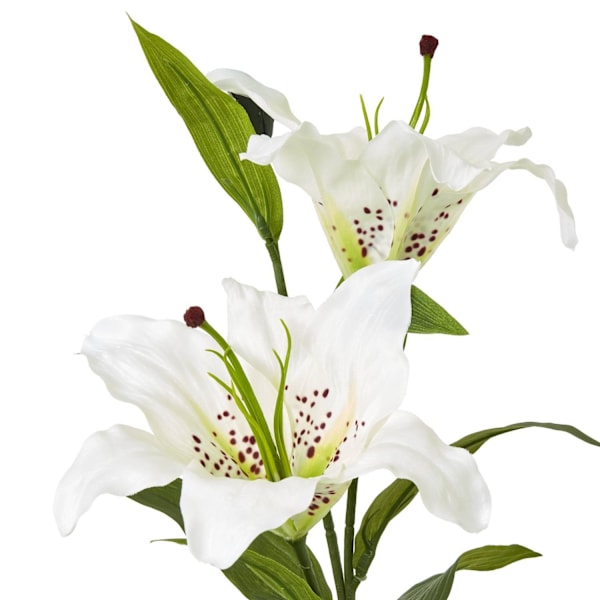 Hill Interiors Madonna Lily Konstgjord Blomsterspray One Size Wh White One Size