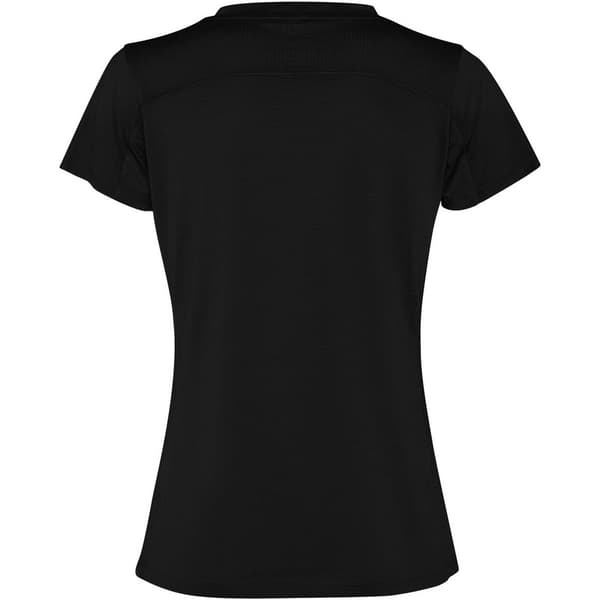 Roly Dam/Kvinnor Slam Kortärmad Sport T-shirt XL Solid B Solid Black XL